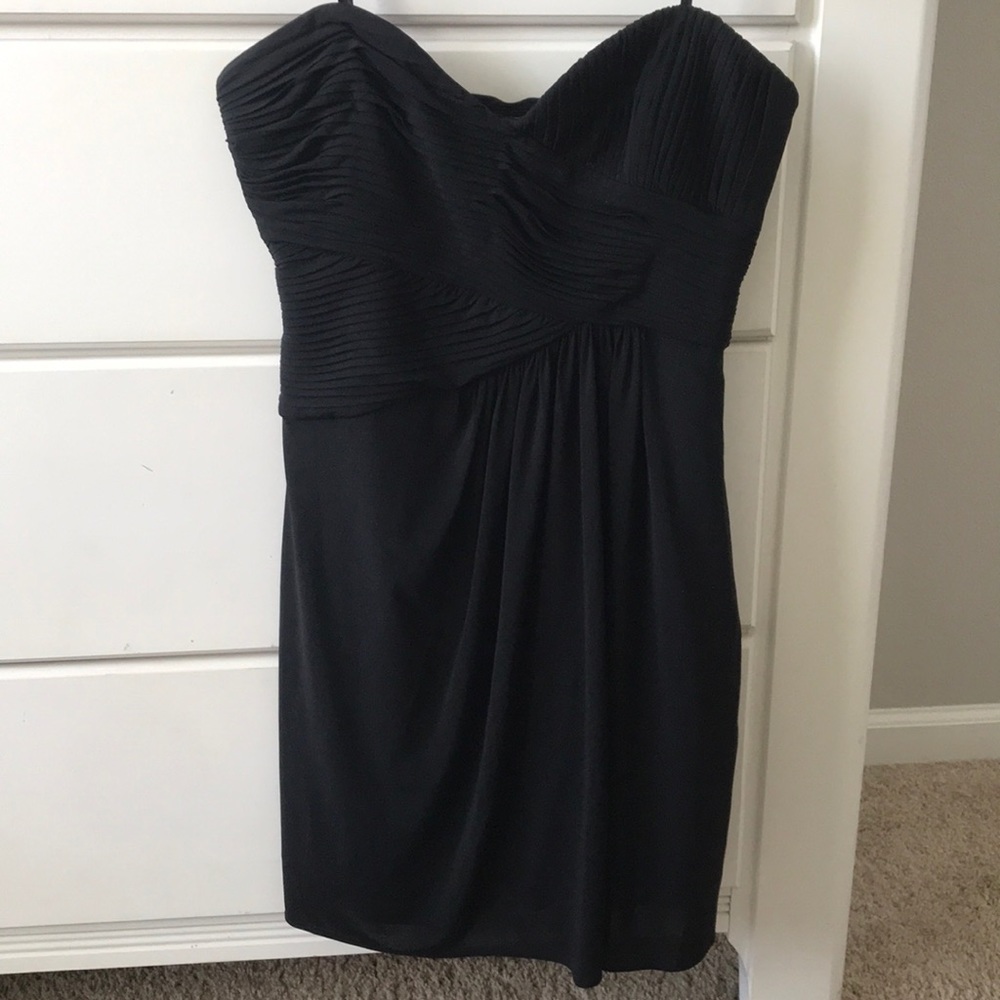 BCBG Strapless Little Black Dress